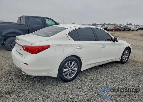 2016 Infiniti Q50 Premium z USA, uszkodzony, nr VIN JN1EV7AP0GM306116